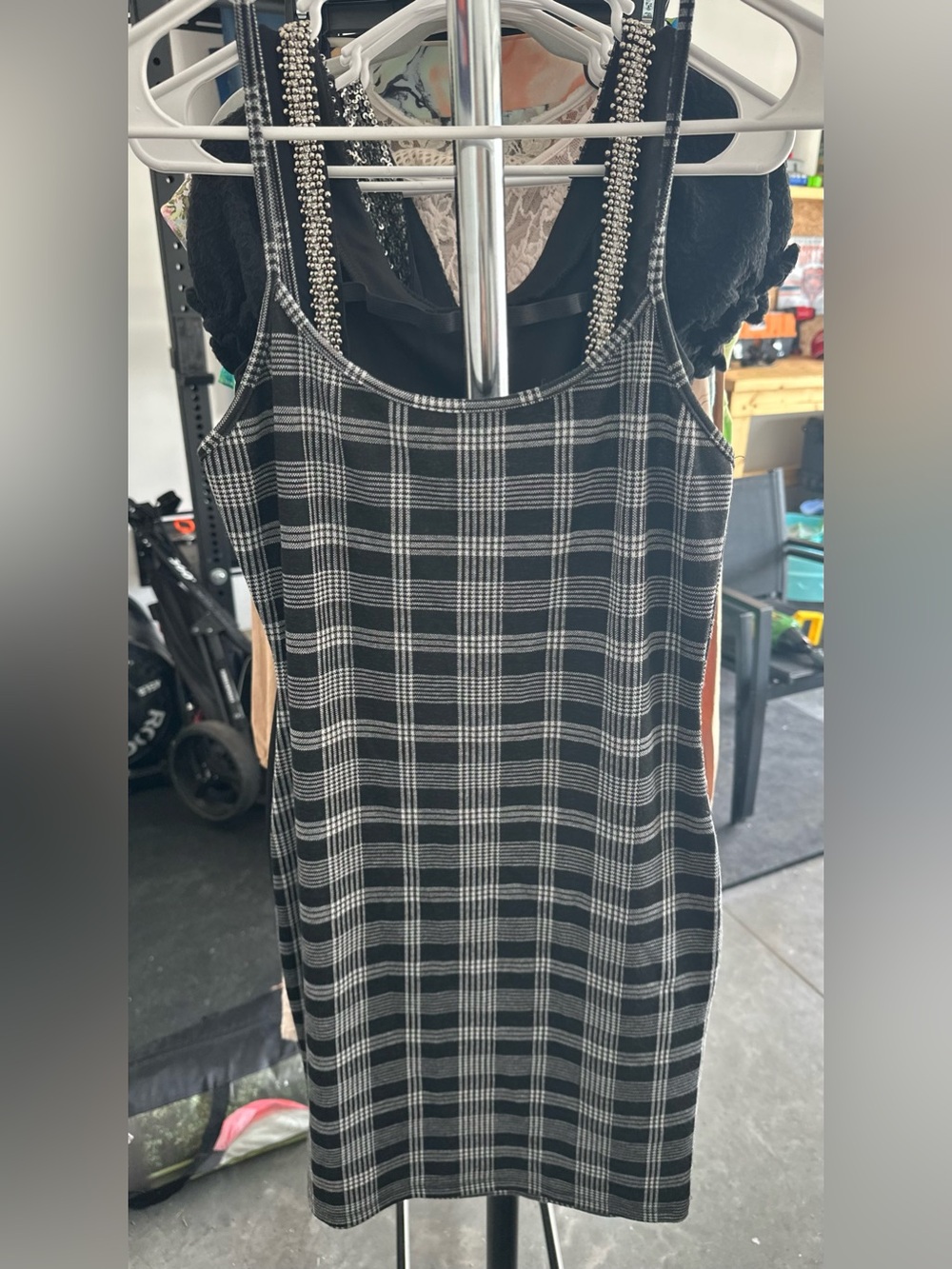 Plaid dress